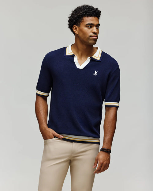 psycho bunny polo manga corta hombre fantasia morado