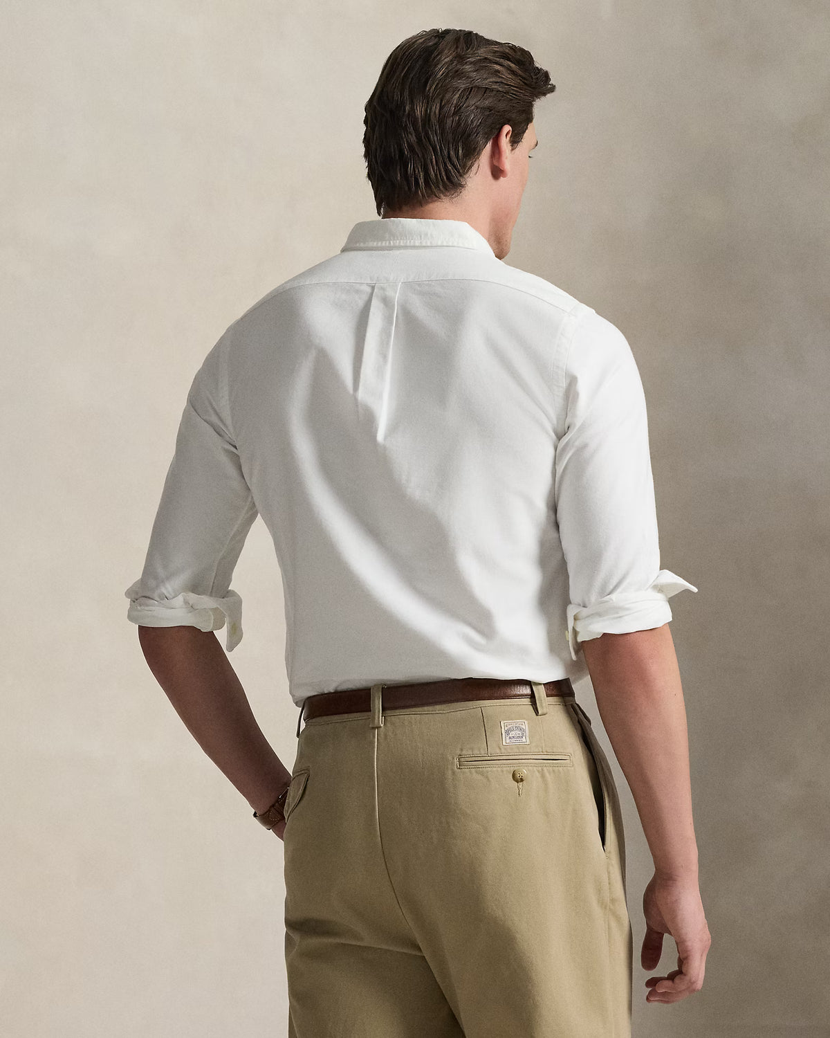 CAMISA M/L RALPH LAUREN HOMBRE BSR WHITE 710549084006