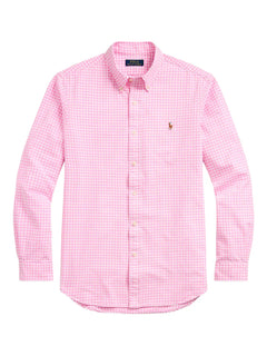 CAMISA M/L RALPH LAUREN HOMBRE 4338C PINK/WHITE 710853129003