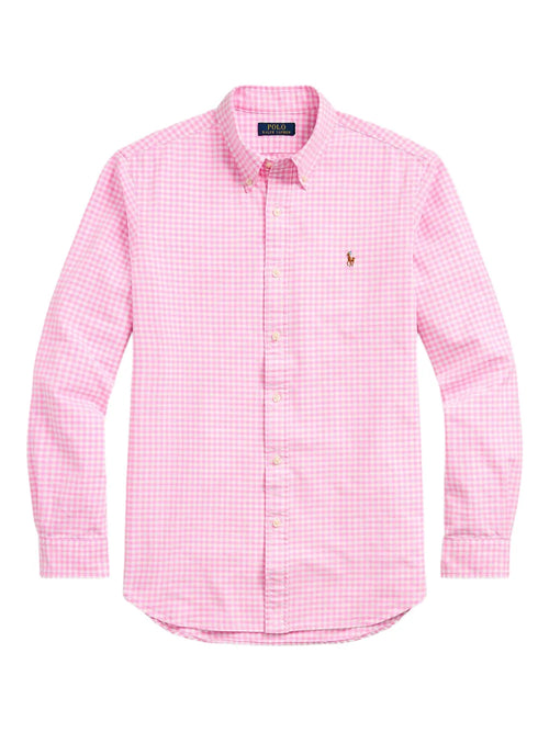 CAMISA M/L RALPH LAUREN HOMBRE 4338C PINK/WHITE 710853129003