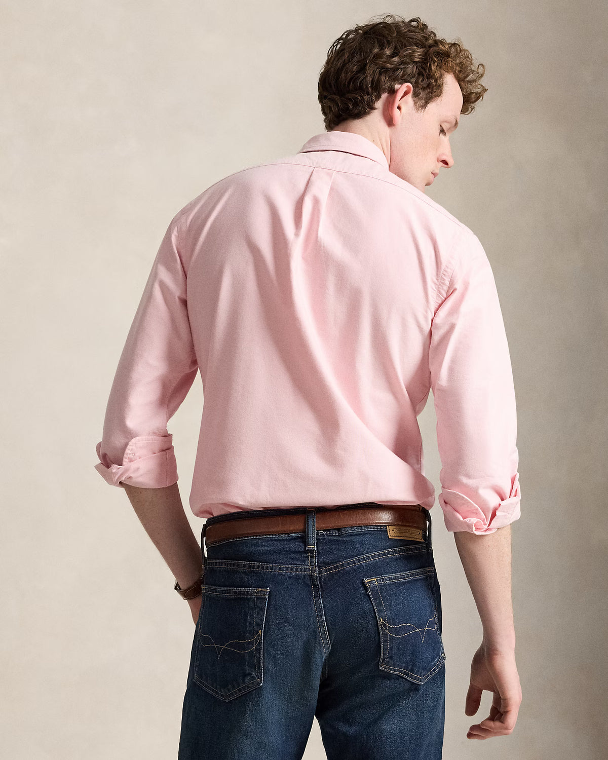 CAMISA M/L RALPH LAUREN HOMBRE BSR PINK 710549084008