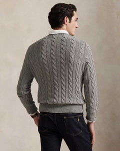 SUETER RALPH LAUREN HOMBRE FAWN GREY HEATHER 710775885013