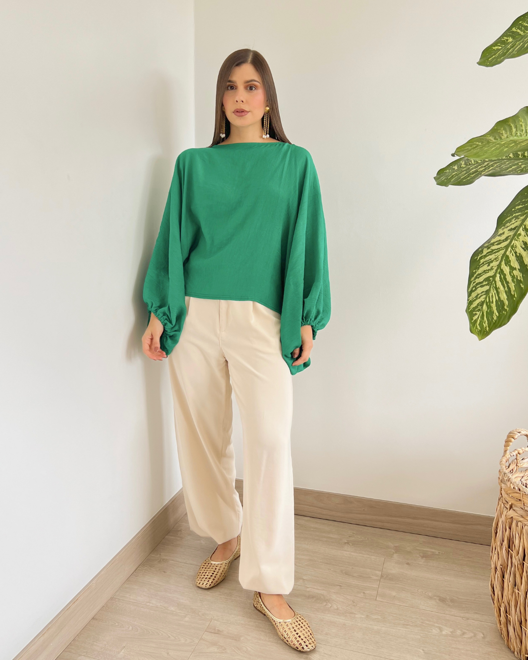 BLUSA PRIMIA P.077 VERDE