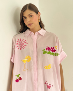 CAMISA PRIMIA P.081 ROSA