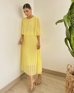 VESTIDO PRIMIA P.035 AMARILLO