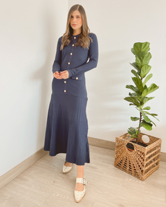 VESTIDO PRIMIA Vestido SANDRO AZUL