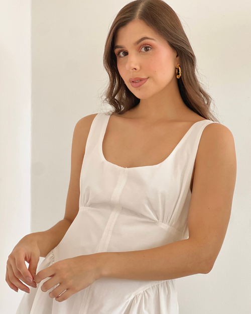 VESTIDO PRIMIA T.161 BLANCO