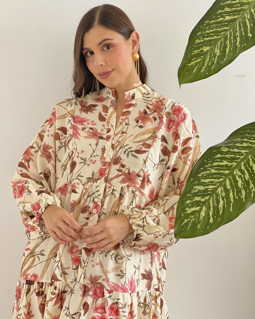 VESTIDO PRIMIA T.195 CREMA