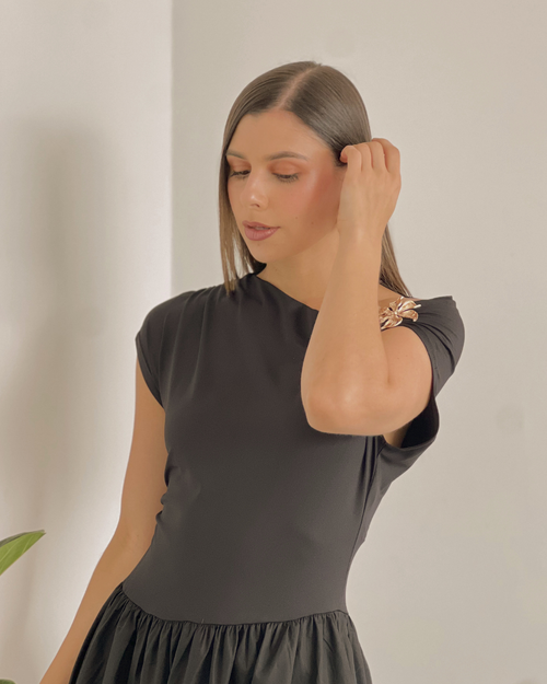 VESTIDO PRIMIA P.040 NEGRO