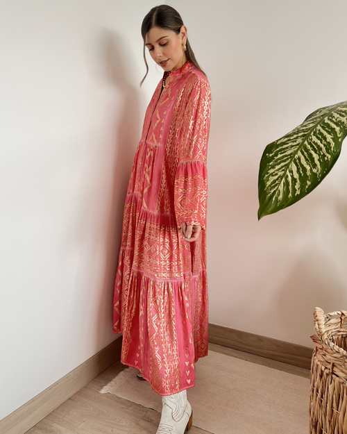 VESTIDO PRIMIA FRESALIA SALMON