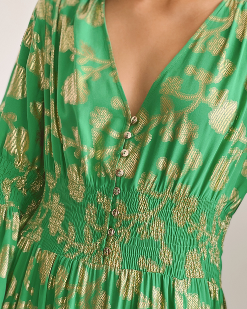 VESTIDO PRIMIA P.010 VERDE