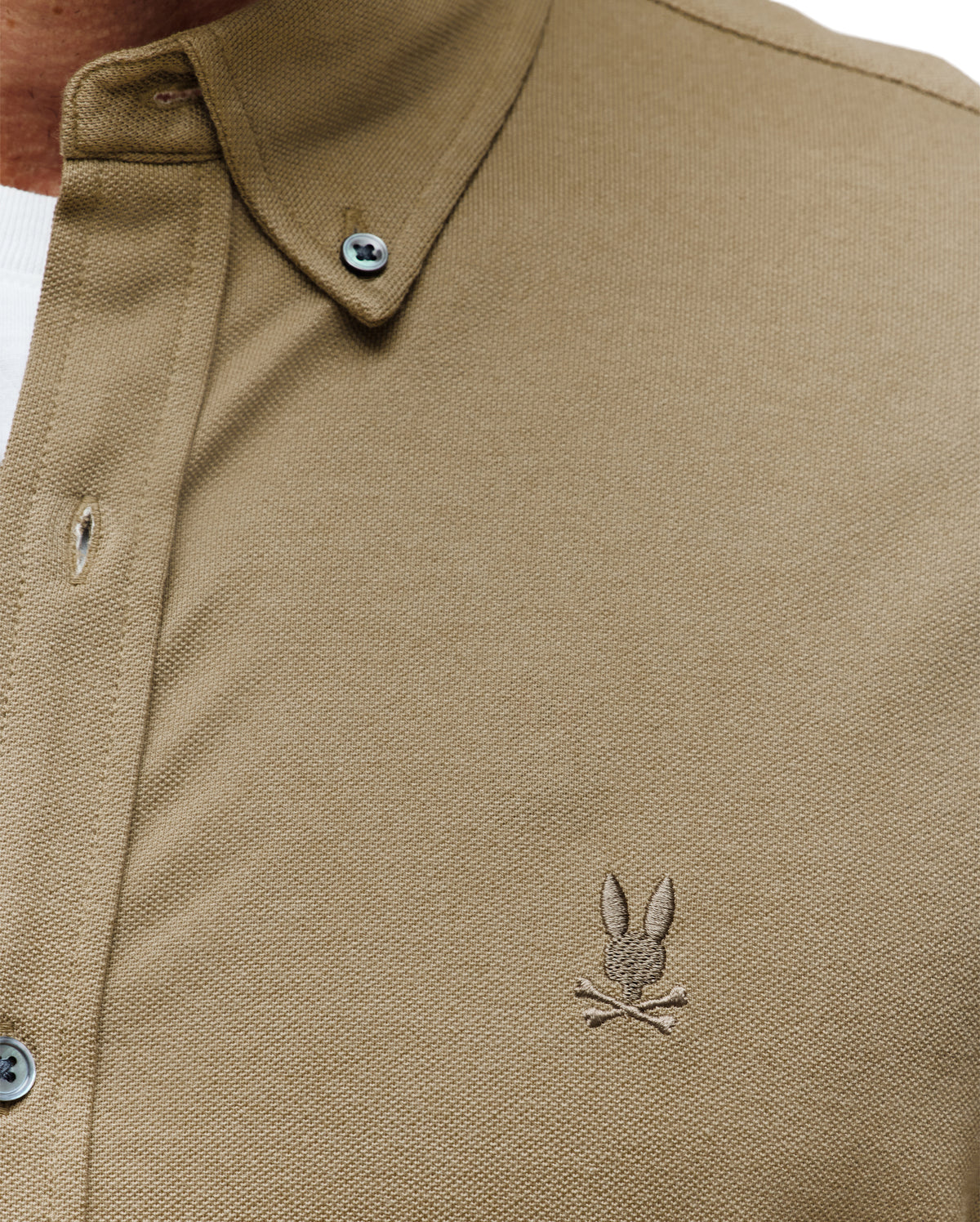 PSYCHO BUNNY CAMISAS HOMBRE VERDE