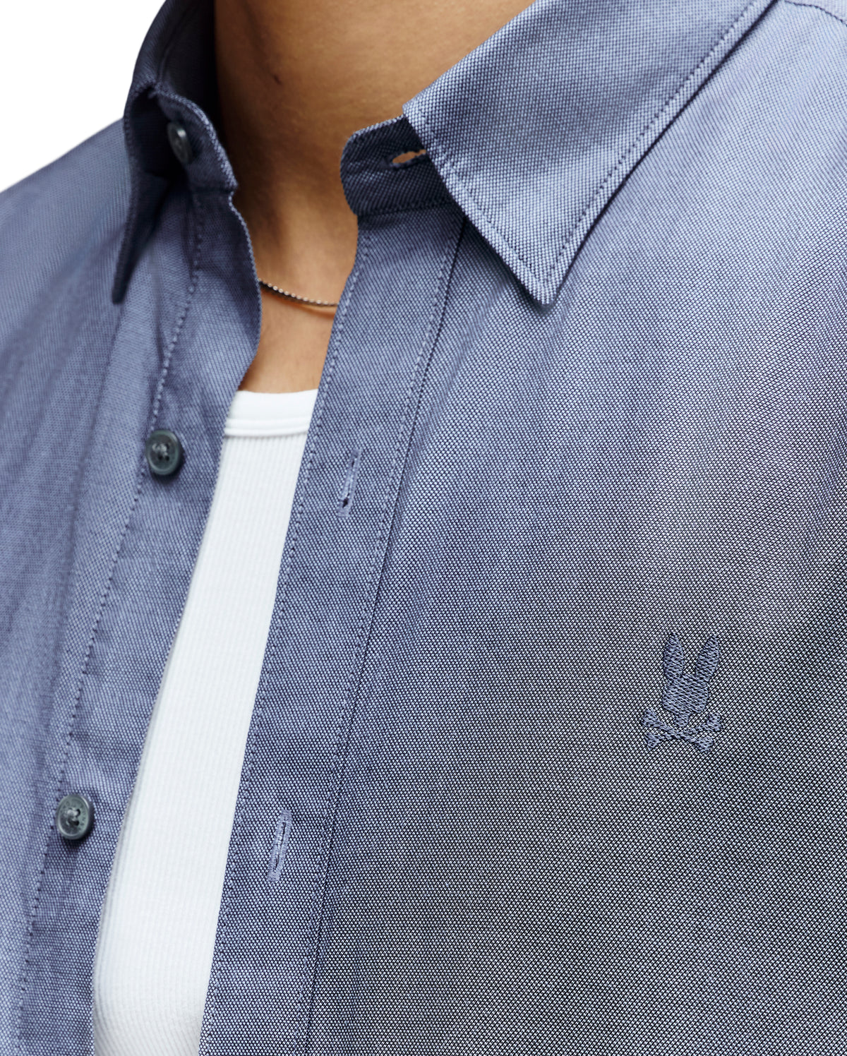 PSYCHO BUNNY CAMISAS HOMBRE AZUL