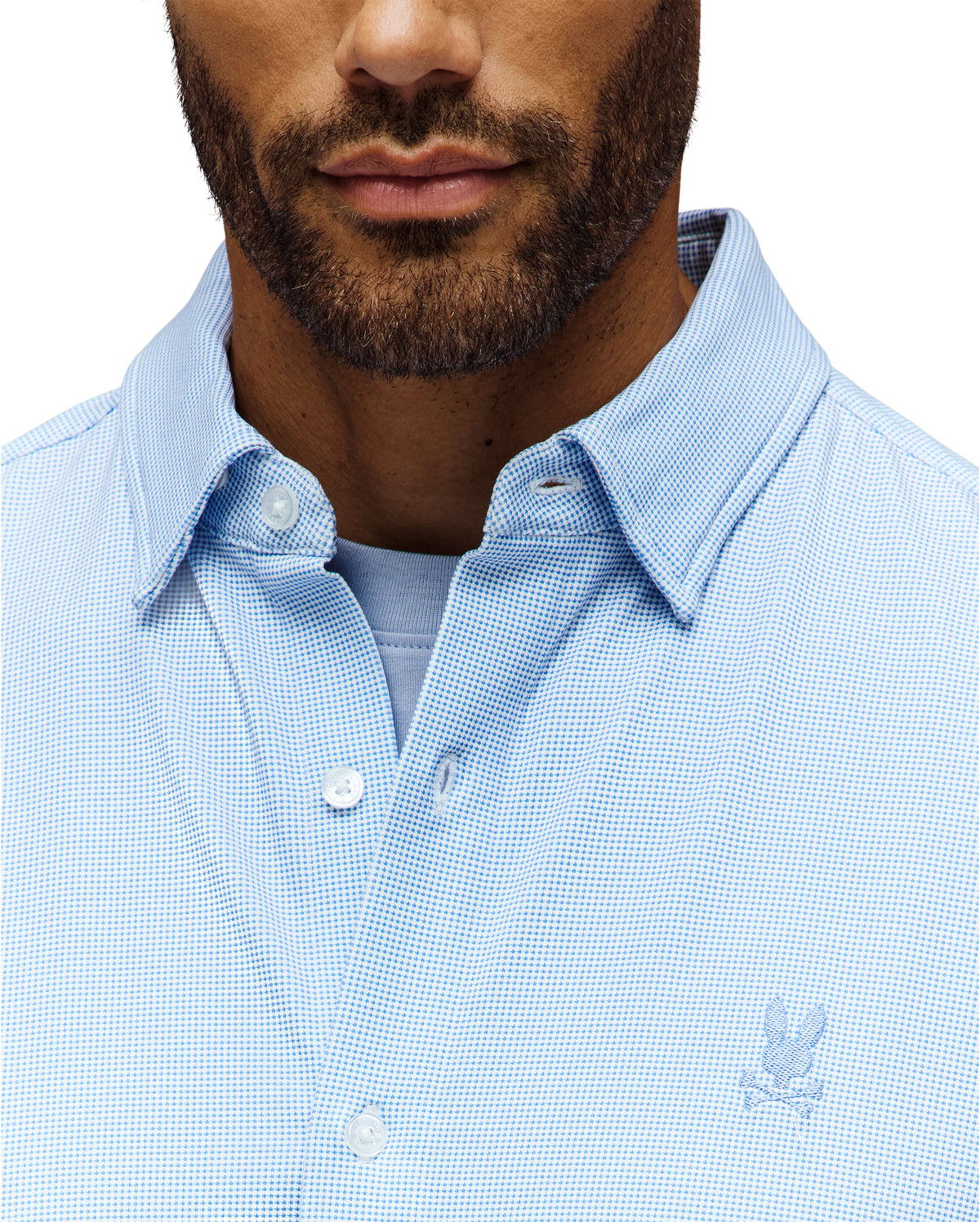 PSYCHO BUNNY CAMISAS HOMBRE AZUL