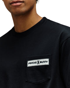 PSYCHO BUNNY CAMISETAS HOMBRE NEGRO