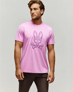 PSYCHO BUNNY CAMISETAS HOMBRE ROSADO