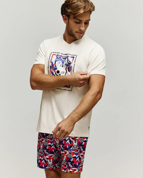 PSYCHO BUNNY CAMISETAS HOMBRE BLANCO