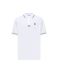 PSYCHO BUNNY CAMISETA TIPO POLO HOMBRE BLANCO