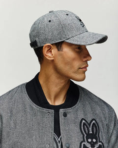 PSYCHO BUNNY GORRAS HOMBRE NEGRO