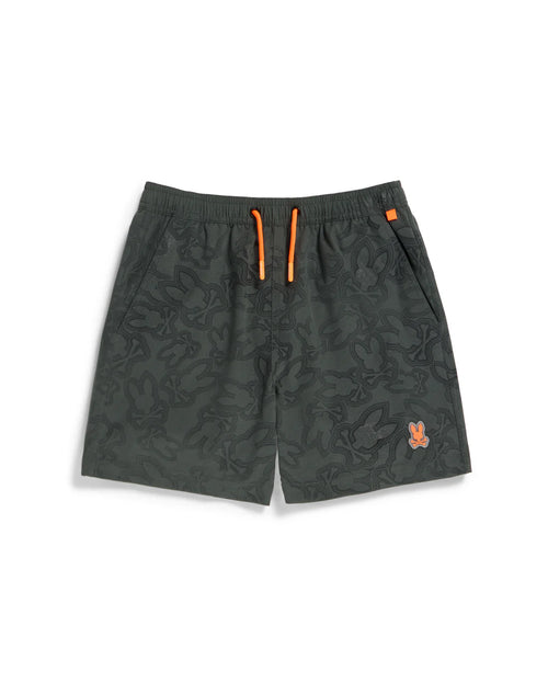 psycho bunny pantaloneta de baño niño hidrocrómico verde