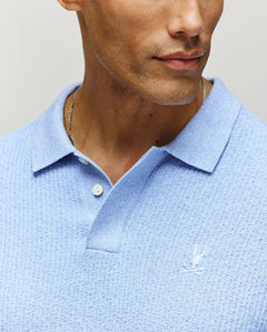 PSYCHO BUNNY CAMISETA TIPO POLO HOMBRE AZUL