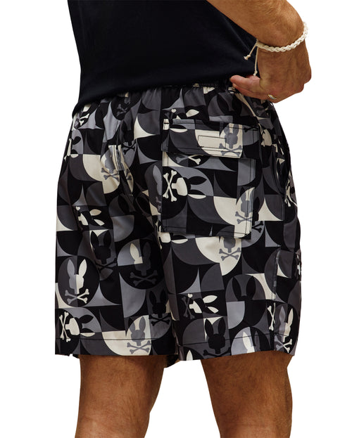 PSYCHO BUNNY TRAJES DE BAÑO HOMBRE NEGRO