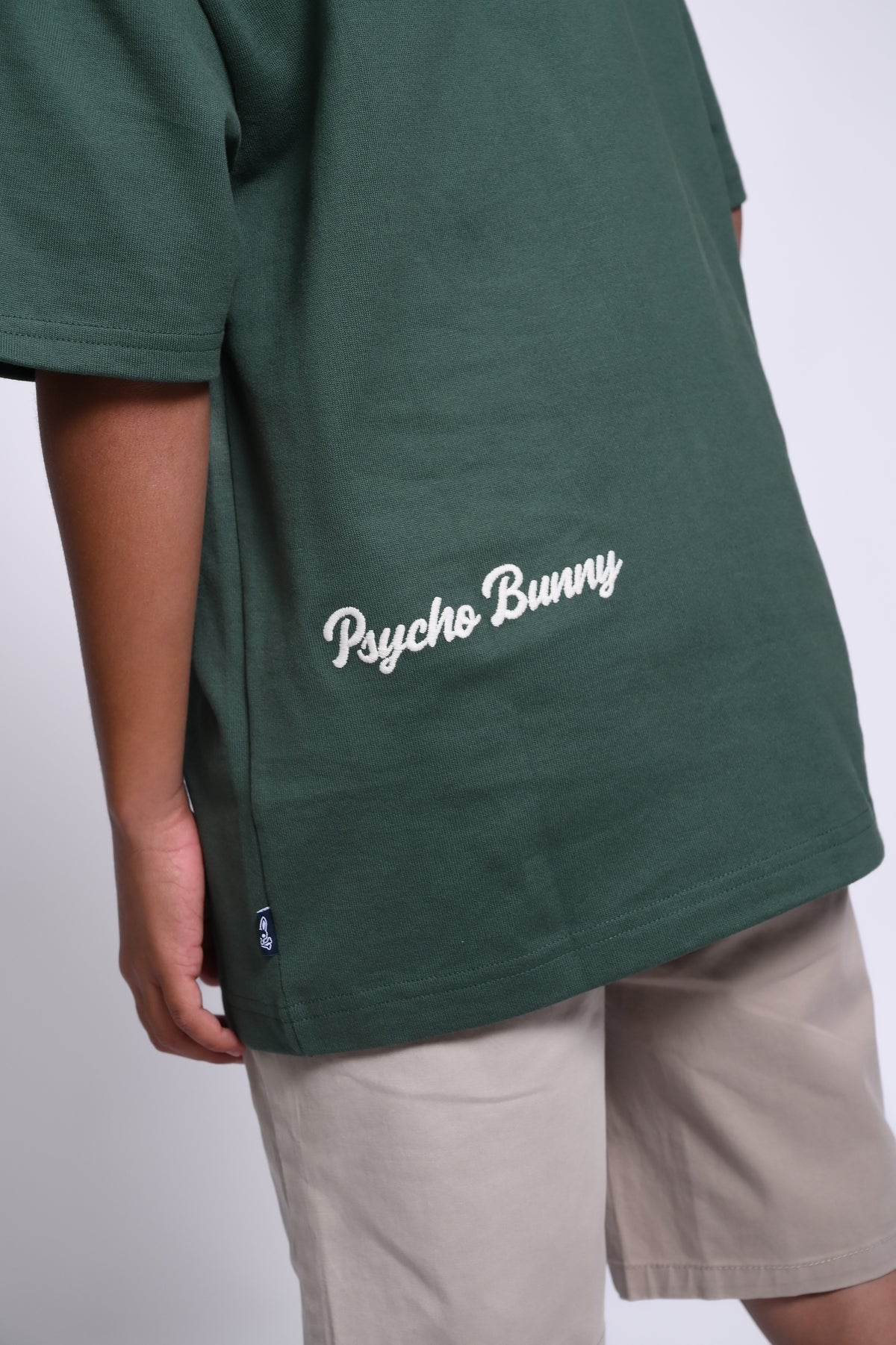 PSYCHO BUNNY CAMISETA NIÑO FANTASIA VERDE