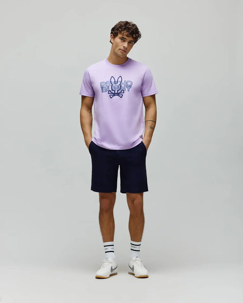 BERMUDA PSYCHO BUNNY PARA HOMBRE COLOR AZUL MB0700033423