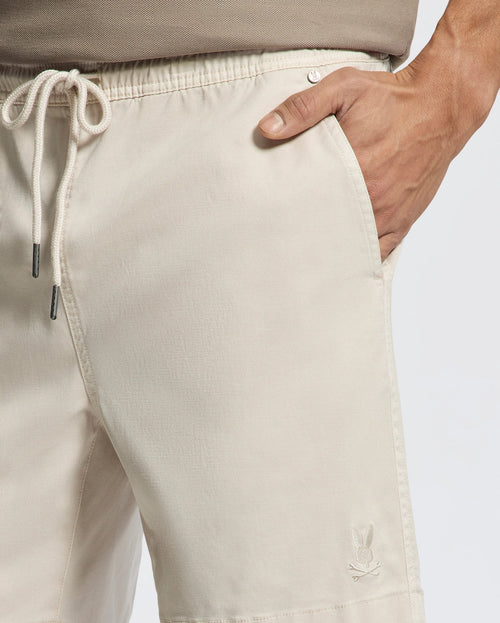 BERMUDA PSYCHO BUNNY PARA HOMBRE COLOR BLANCO B6R584F200250