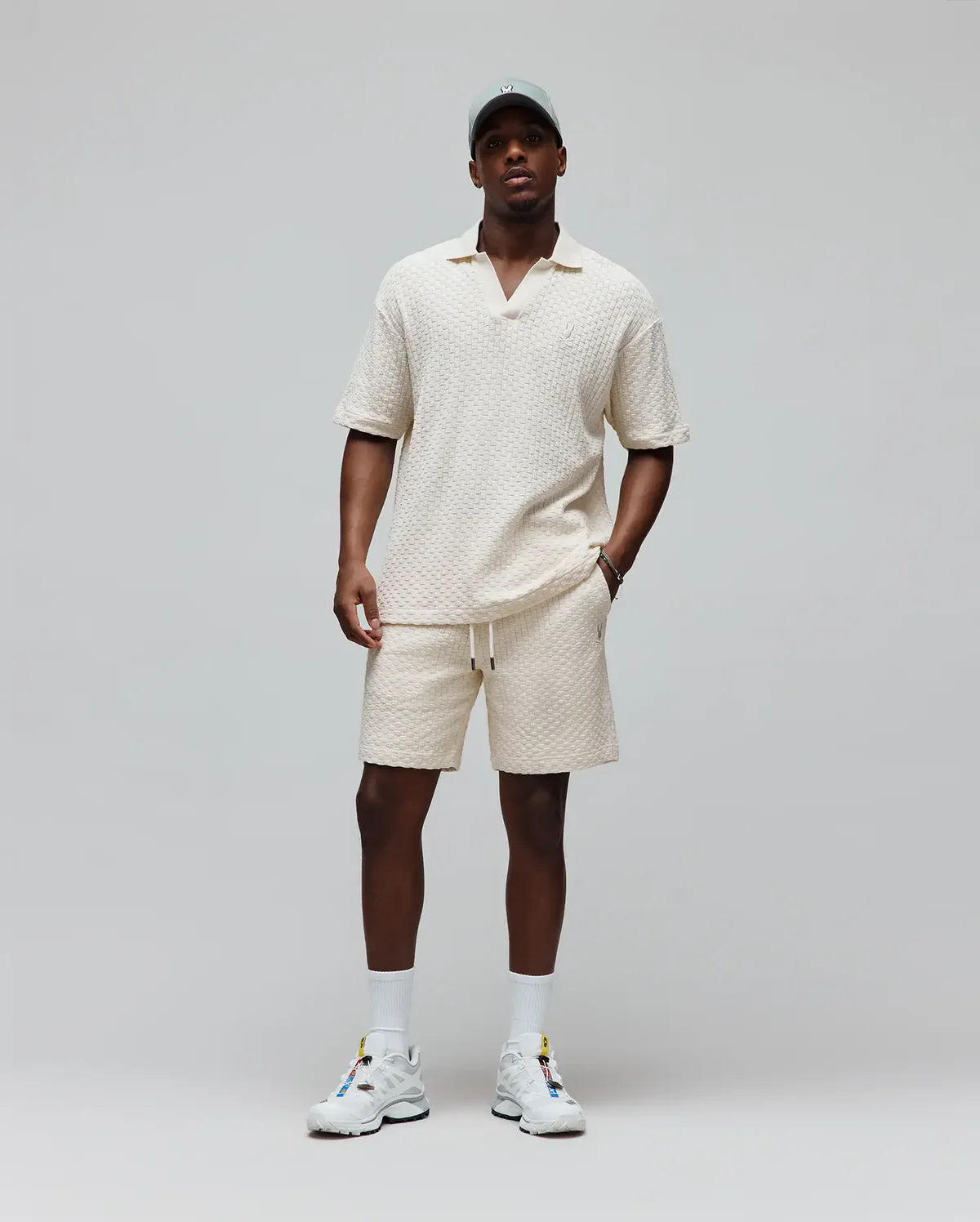 BERMUDA PSYCHO BUNNY PARA HOMBRE COLOR BLANCO MB0900065250