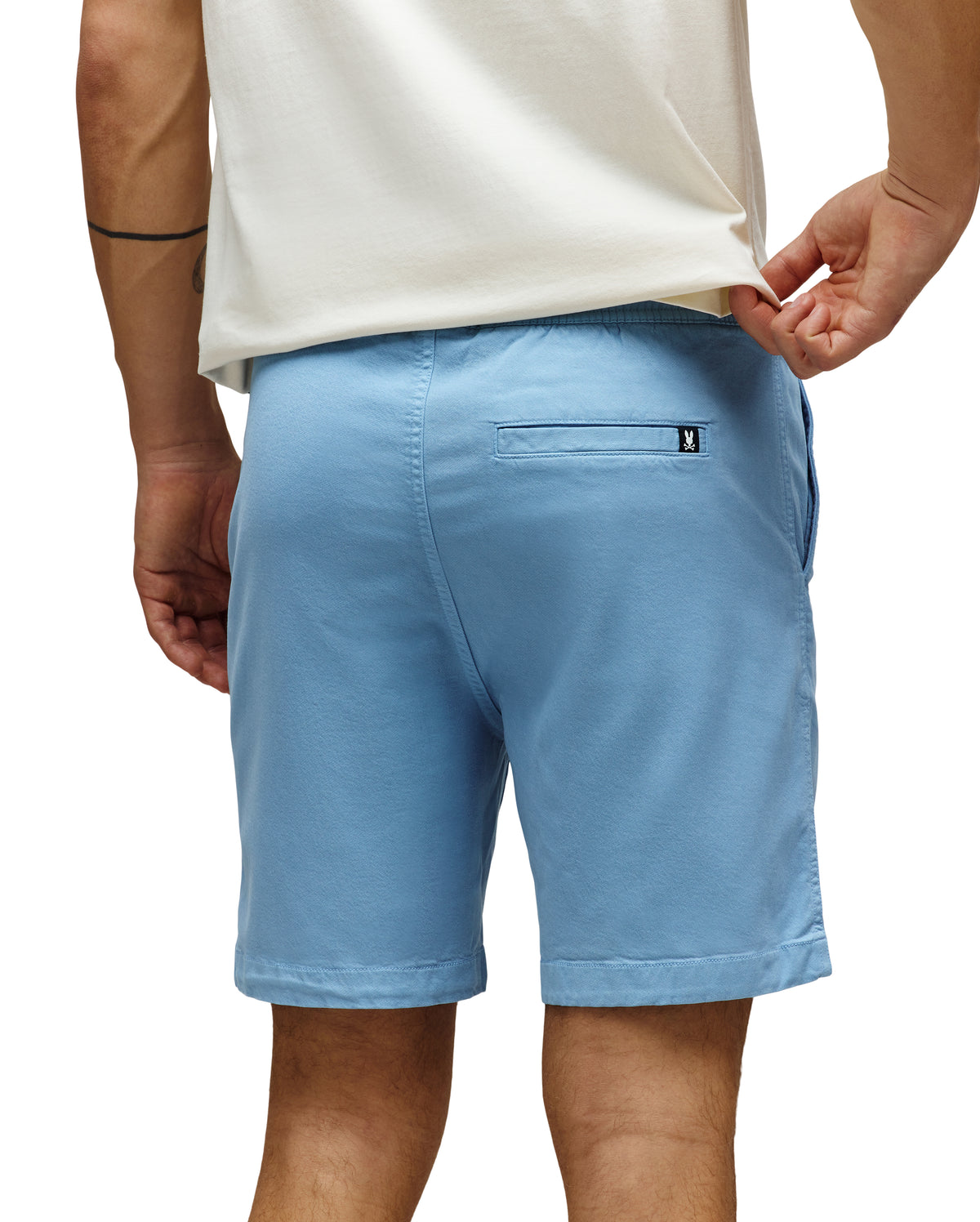 PSYCHO BUNNY BERMUDA TENCEL STRETCH WILLIS PARA CABALLERO HOMBRE AZUL B6R584F200407