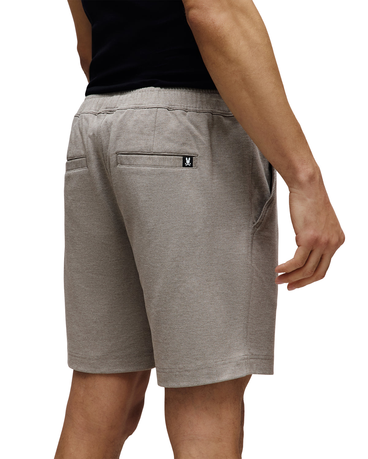 PSYCHO BUNNY BERMUDA OXFORD DOBLE TONO KODA PARA CABALLERO HOMBRE BEIGE MB0700018213