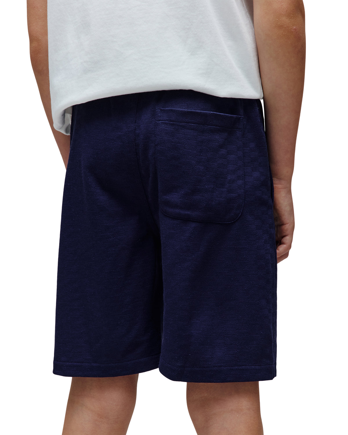 BERMUDA PSYCHO BUNNY PARA NIÑO COLOR AZUL KB0700007402