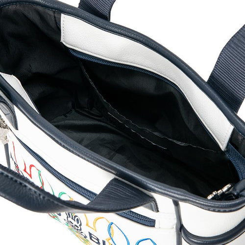 BOLSO PSYCHO BUNNY PARA HOMBRE COLOR BLANCO PBMG6AB7WHT