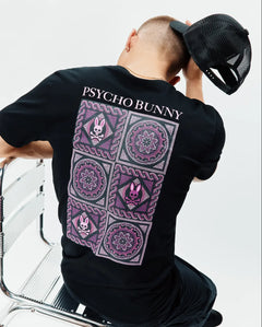 T-SHIRT PSYCHO BUNNY PARA HOMBRE COLOR NEGRO MT0200293001