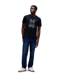 T-SHIRT PSYCHO BUNNY PARA HOMBRE COLOR NEGRO MT0200300001