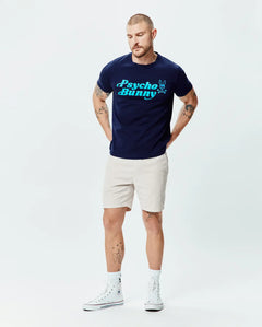 T-SHIRT PSYCHO BUNNY PARA HOMBRE COLOR AZUL MT0200313402