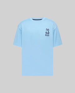 T-SHIRT PSYCHO BUNNY PARA HOMBRE COLOR AZUL MT0200323407