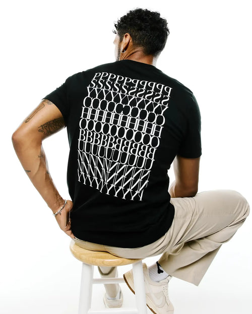 CAMISETA PSYCHO BUNNY PARA CABALLERO COLOR NEGRO