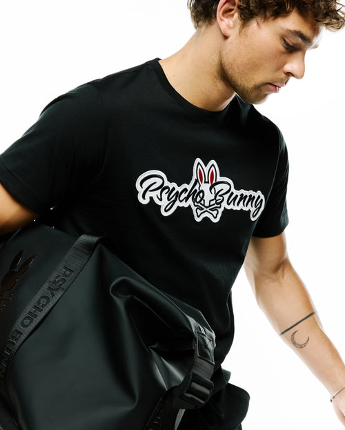 CAMISETA PSYCHO BUNNY PARA CABALLERO COLOR NEGRO