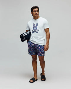 T-SHIRT PSYCHO BUNNY PARA HOMBRE COLOR BLANCO MT0200236100