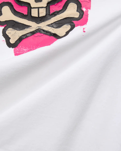 T-SHIRT PSYCHO BUNNY PARA HOMBRE COLOR BLANCO MT0200306100