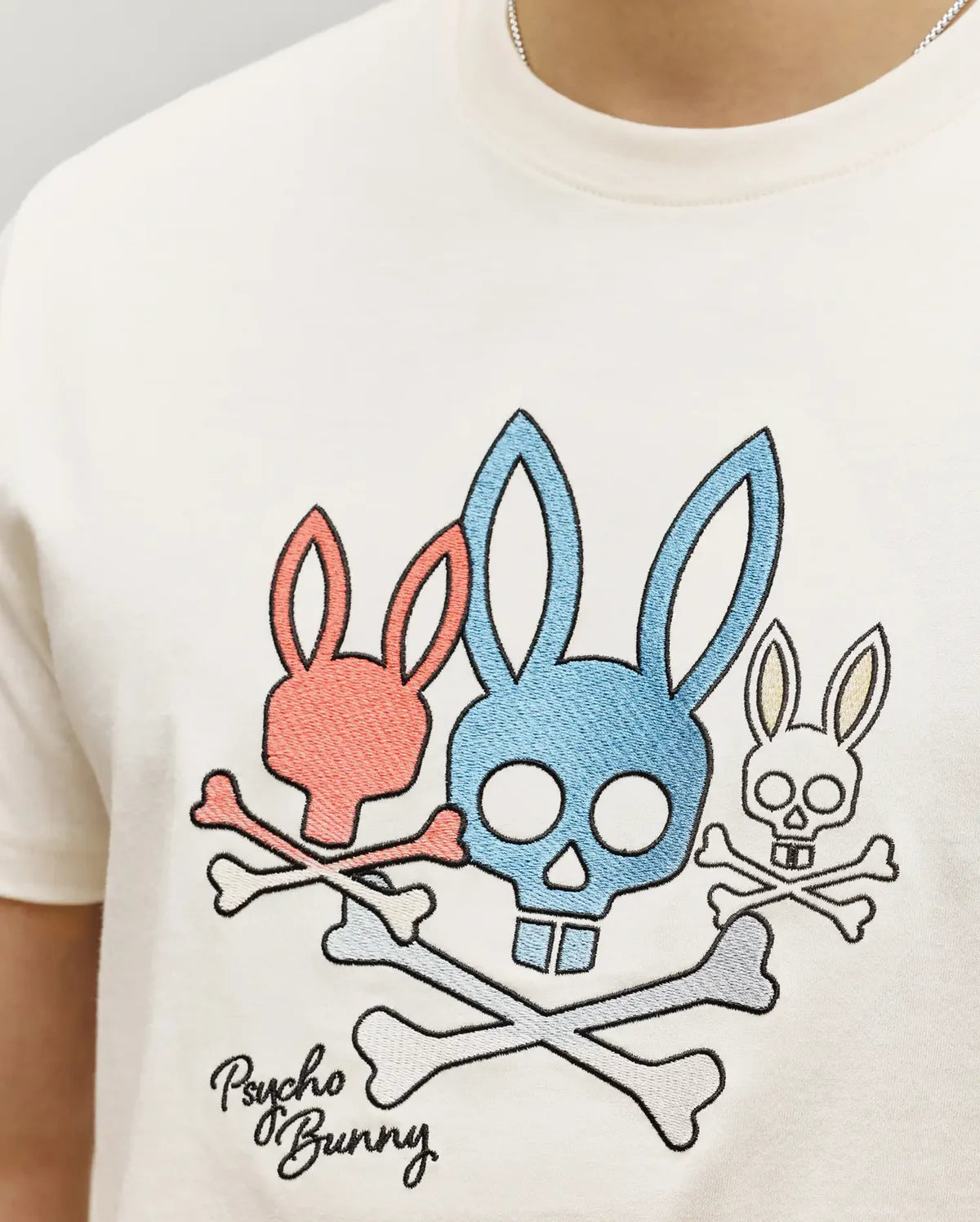 PSYCHO BUNNY CAMISETA OSCAR PARA CABALLERO HOMBRE BEIGE MT0200213250