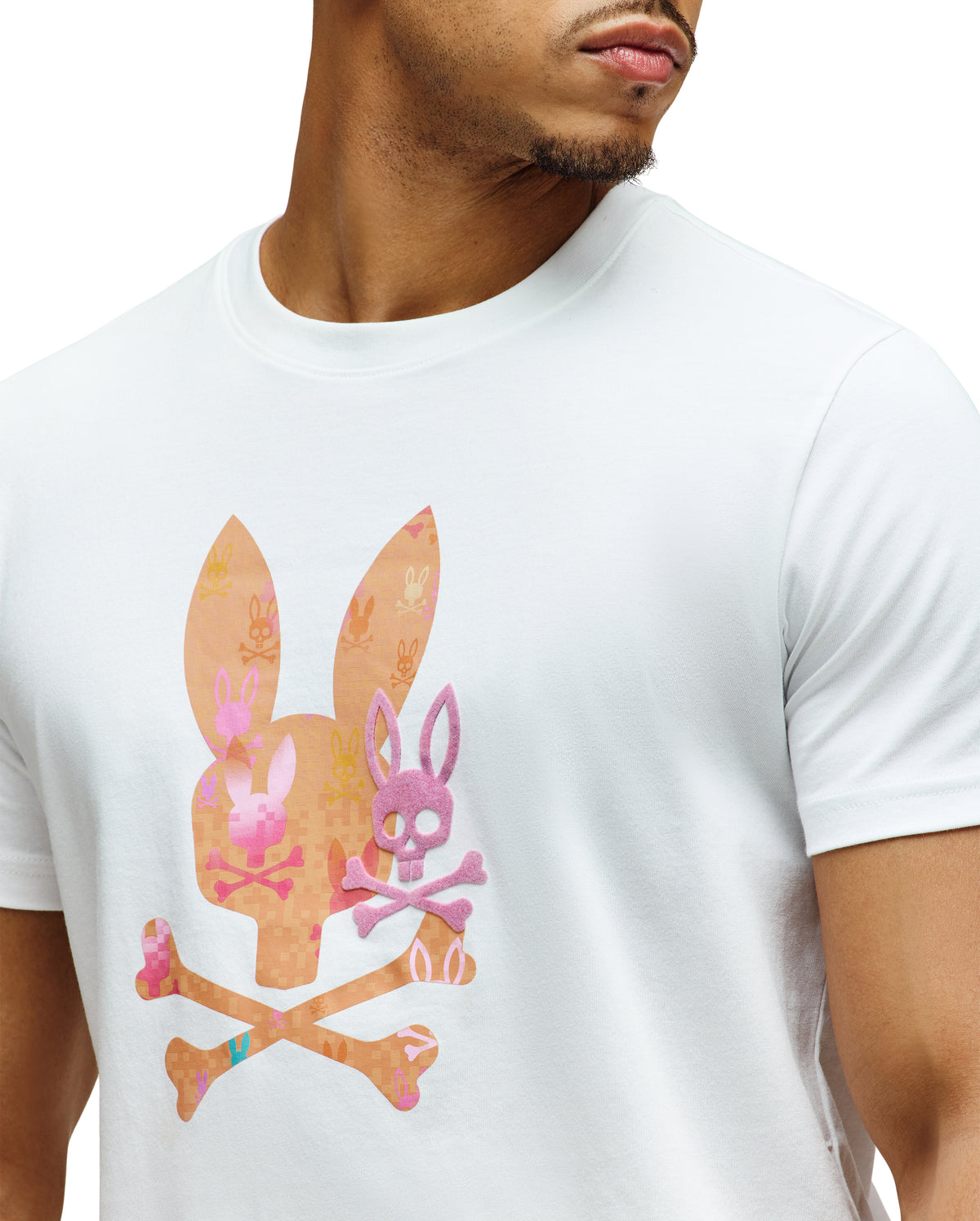 PSYCHO BUNNY CAMISETA ESTAMPADA VAN PARA CABALLERO HOMBRE BLANCO MT0200249100
