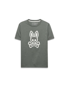 T-SHIRT PSYCHO BUNNY PARA NIÑO COLOR VERDE KT0200191322