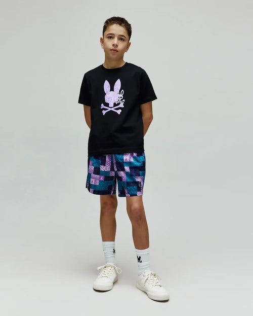 PSYCHO BUNNY CAMISETA ESTAMPADA VAN PARA NIÑO NIÑO NEGRO KT0200162001