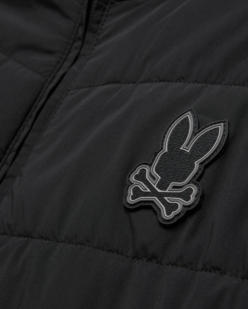 CHAQUETA PSYCHO BUNNY PARA CABALLERO COLOR NEGRO