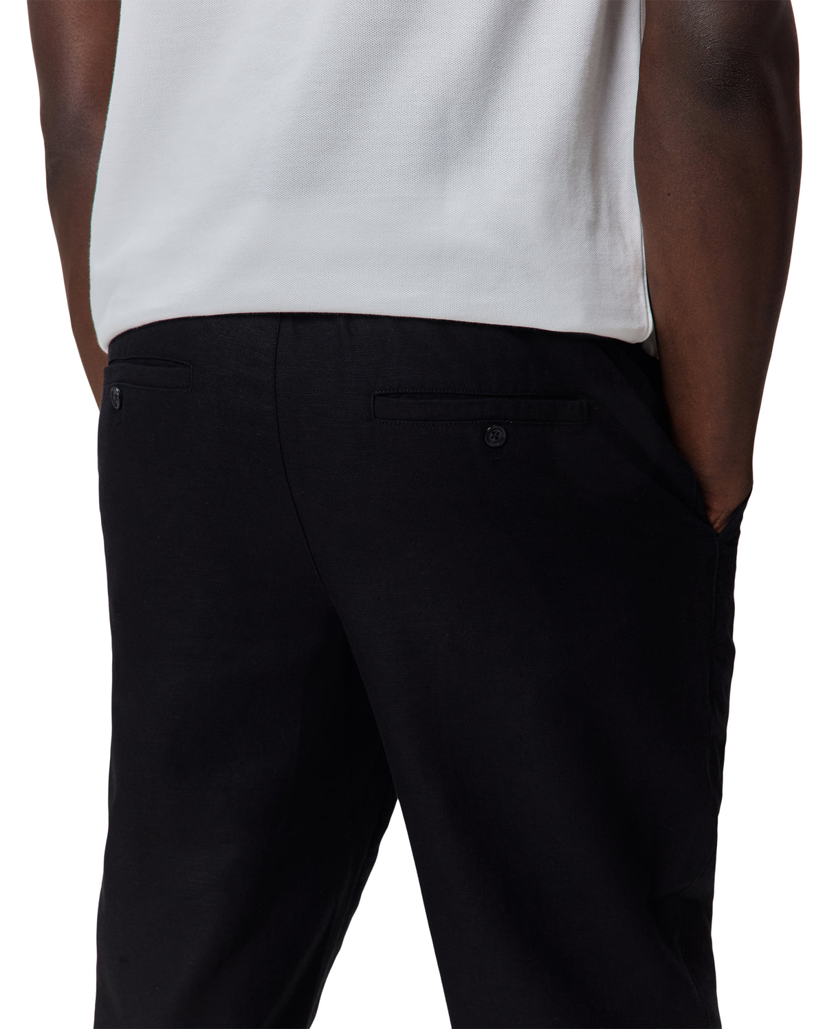 PANTALON PSYCHO BUNNY PARA HOMBRE COLOR NEGRO MB0600021001