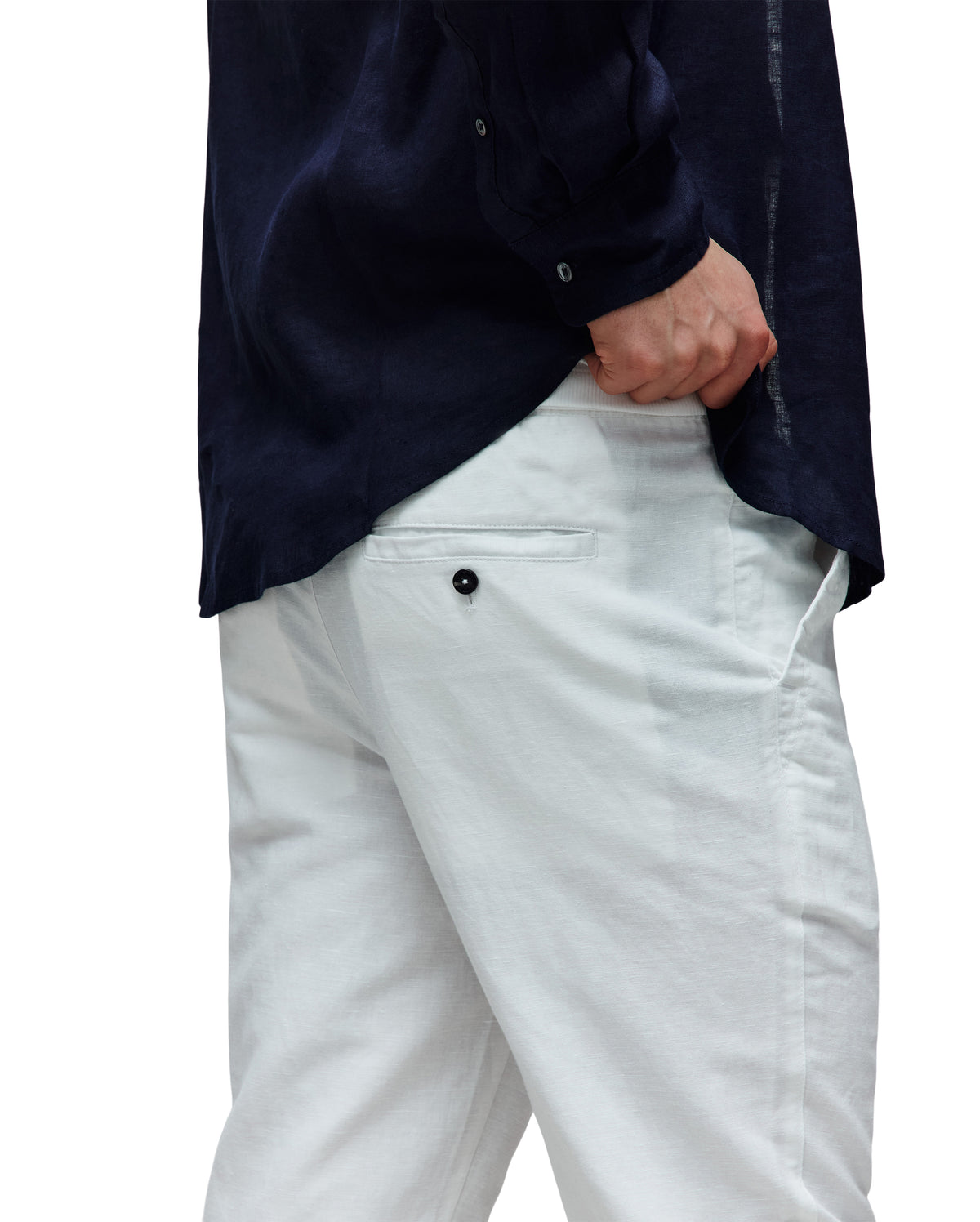 PANTALON PSYCHO BUNNY PARA HOMBRE COLOR BLANCO MB0600021100