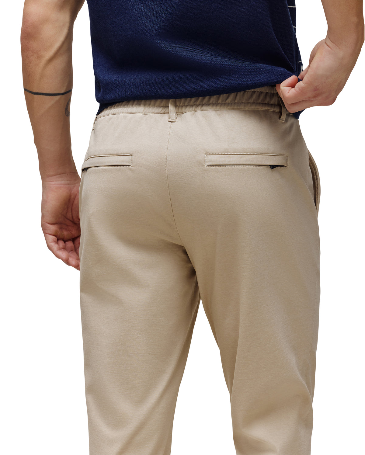 PSYCHO BUNNY PANTALÓN EDWARD PARA CABALLERO HOMBRE BEIGE MB0600014213